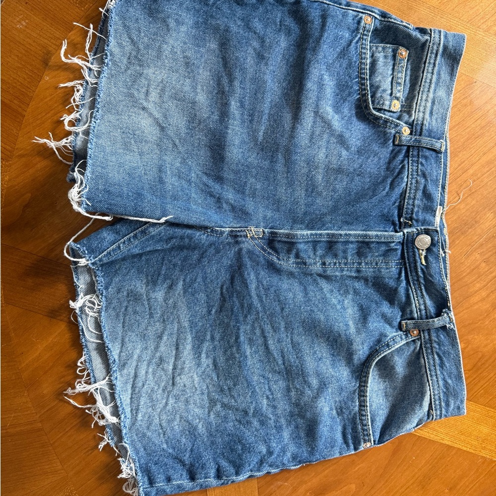 Free People, We the Free denim shorts - Picture 2 of 9